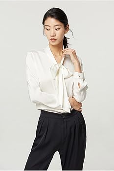 Amazon | (MAYUDAMAシルク)シルク シルクブラウス シルク23匁